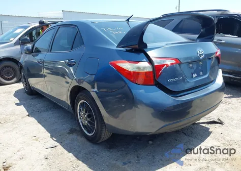 2014 Toyota Corolla L из США, поврежденный, VIN 5YFBURHE6EP135238